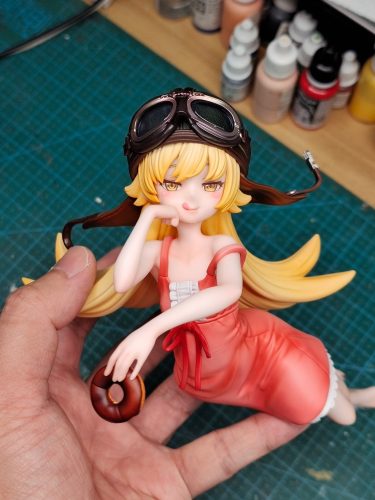 【Pre-order】QuietArt Studio 1/6 Scale Shinobu Oshino Pink Dress Resin Statue