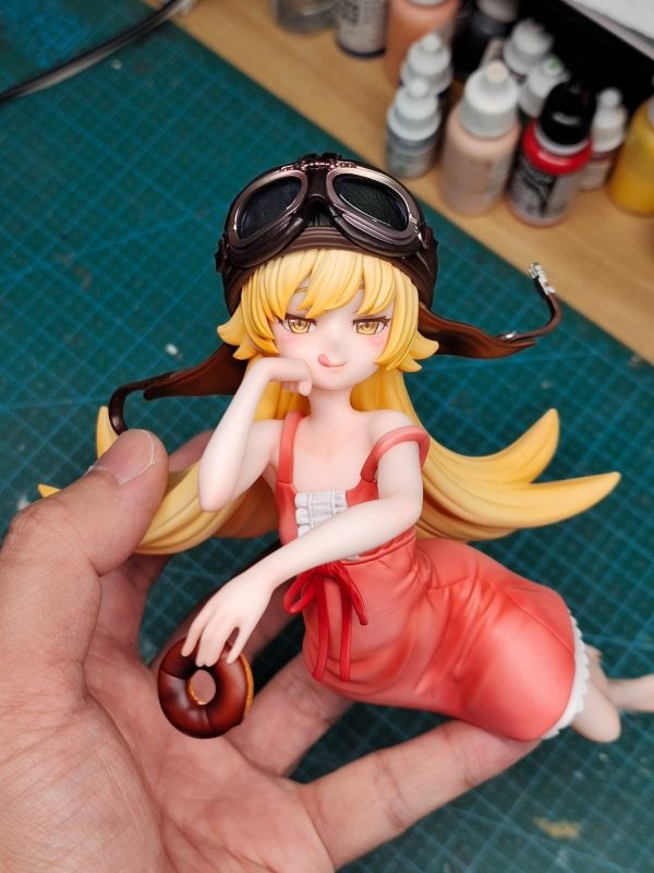 【Pre-order】QuietArt Studio 1/6 Scale Shinobu Oshino Pink Dress Resin Statue