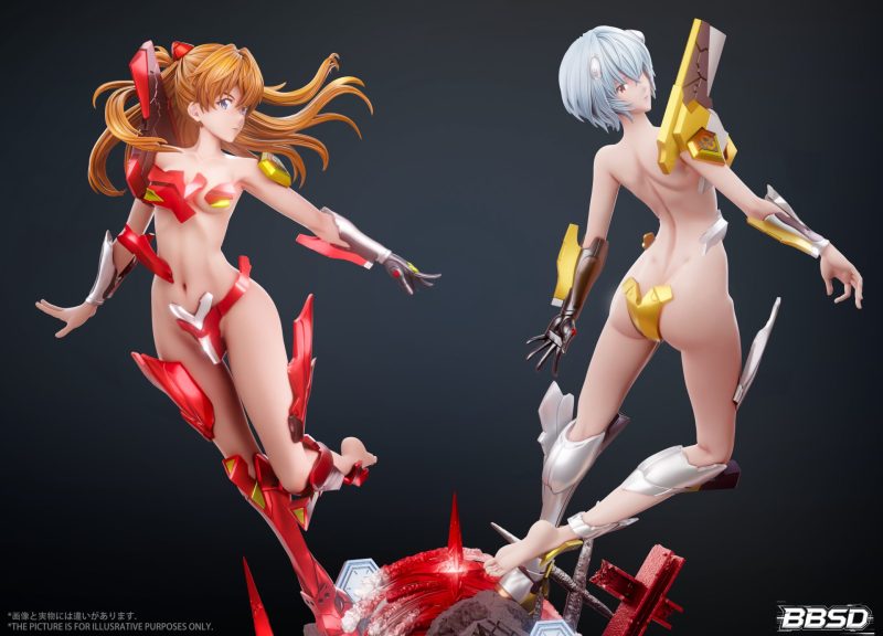 【Pre-order】BBSD Studio Rei & Asuka Resin Statue