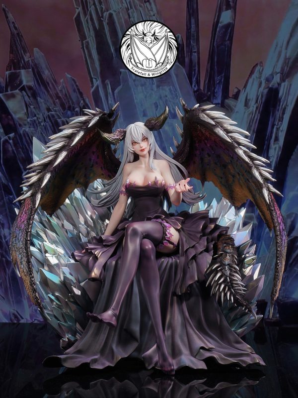 【Pre-order】Scalefall ＆ Wingrise Studio 1/4 Scale Ruiner Nergigante Girl Resin Statue