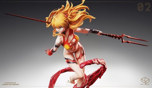 【Pre-order】Cast Design Studio 1/4 Scale The Crimson Valkyrie — Asuka Resin Statue
