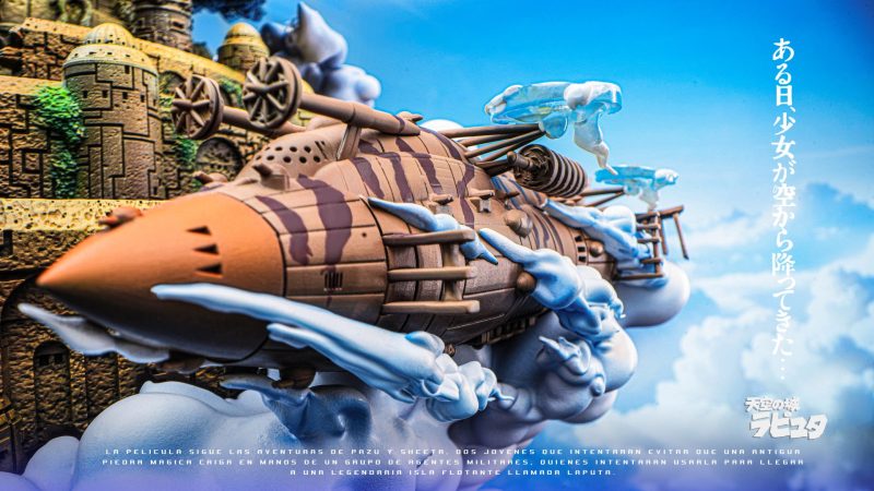 【Pre-order】Black Ant & White Deer Studio 1/4 Scale Castle in the Sky Statue