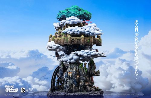 【Pre-order】Black Ant & White Deer Studio 1/4 Scale Castle in the Sky Statue