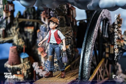 【Pre-order】Black Ant & White Deer Studio 1/4 Scale Castle in the Sky Statue