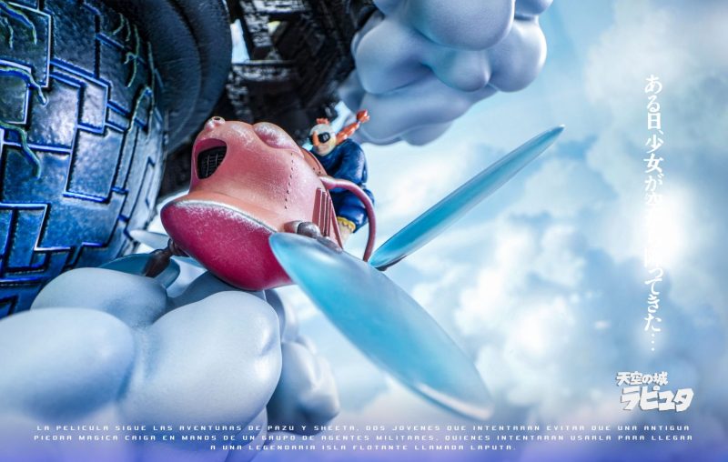 【Pre-order】Black Ant & White Deer Studio 1/4 Scale Castle in the Sky Statue