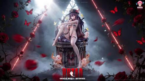 【Pre-order】Pink Mushroom Studio 1/6 Scale Hu Tao — Netherworld Banquet Resin Statue