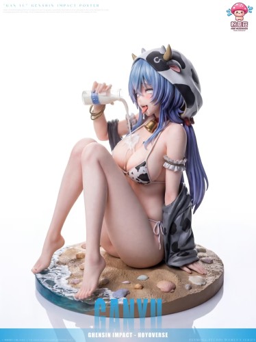 【Pre-order】Pink Mushroom Studio 1/6 Scale Ganyu — Coconut Milk Sea Breeze Resin Statue