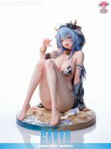 【Pre-order】Pink Mushroom Studio 1/6 Scale Ganyu — Coconut Milk Sea Breeze Resin Statue