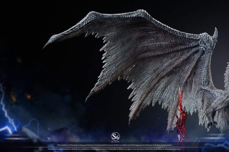 【Pre-order】S6 Studio White Fatalis Resin Statue