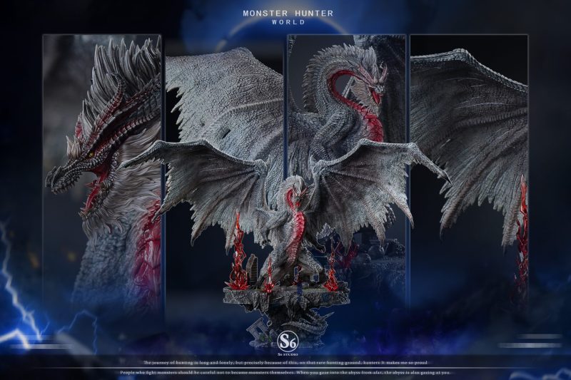【Pre-order】S6 Studio White Fatalis Resin Statue
