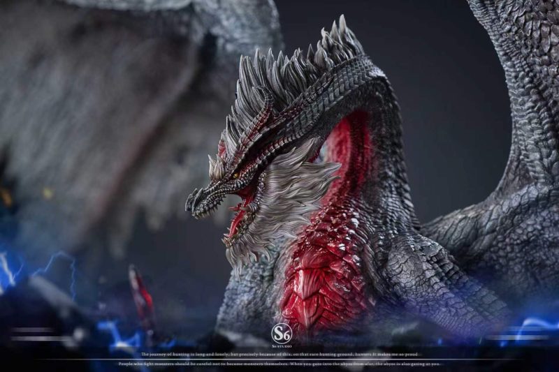 【Pre-order】S6 Studio White Fatalis Resin Statue