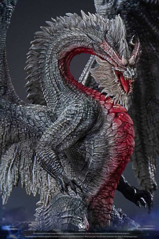 【Pre-order】S6 Studio White Fatalis Resin Statue