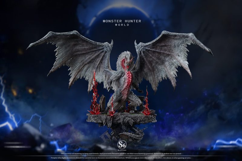 【Pre-order】S6 Studio White Fatalis Resin Statue
