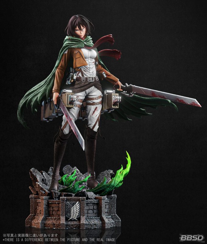 【Pre-order】BBSD Studio 1/6 Scale AOT Mikhasa Resin Statue
