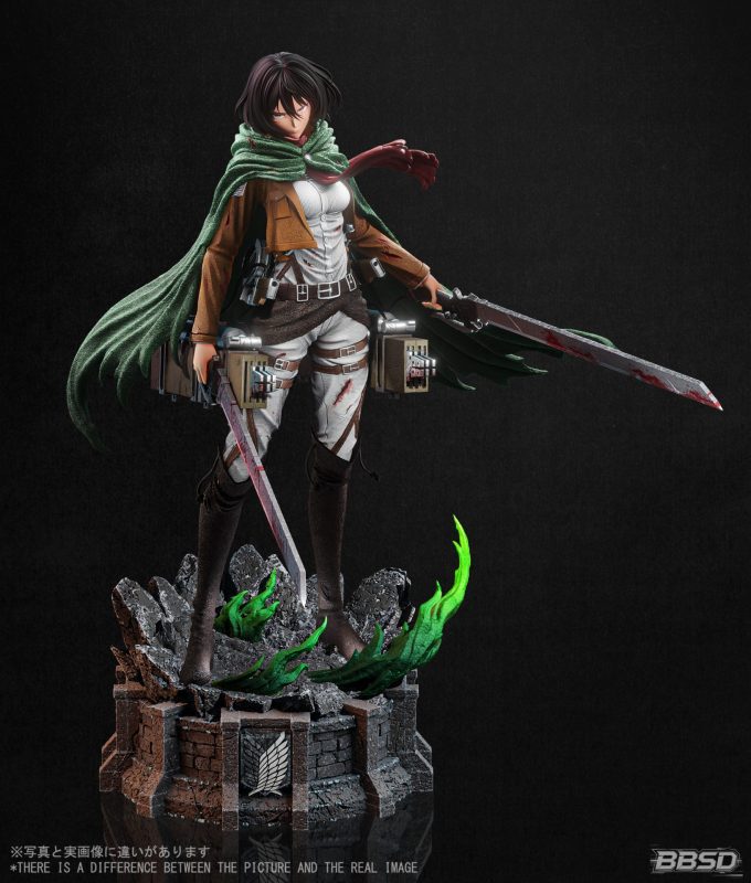 【Pre-order】BBSD Studio 1/6 Scale AOT Mikhasa Resin Statue