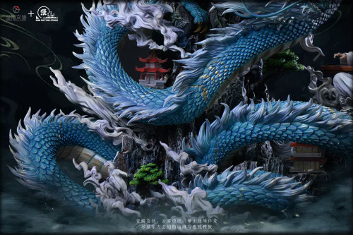【Pre-order】Man Rhythm Studio Classic of Mountains and Seas Series Vol.1 Azure Dragon Resin Statue