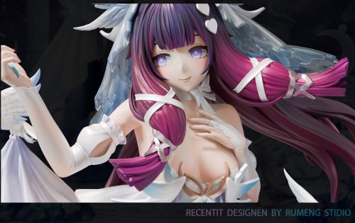 【Pre-order】Rumeng Studio 1/6 Scale Bride Columbina Resin Statue