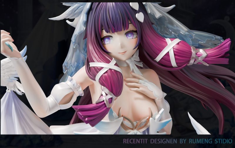 【Pre-order】Rumeng Studio 1/6 Scale Bride Columbina Resin Statue