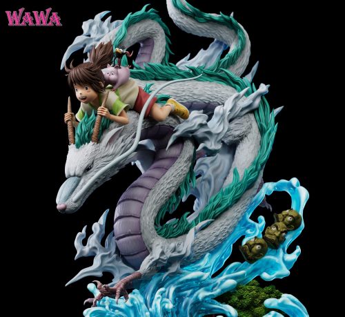 【Pre-order】Wawa Studio Chihiro Ogino X Haku Resin Statue