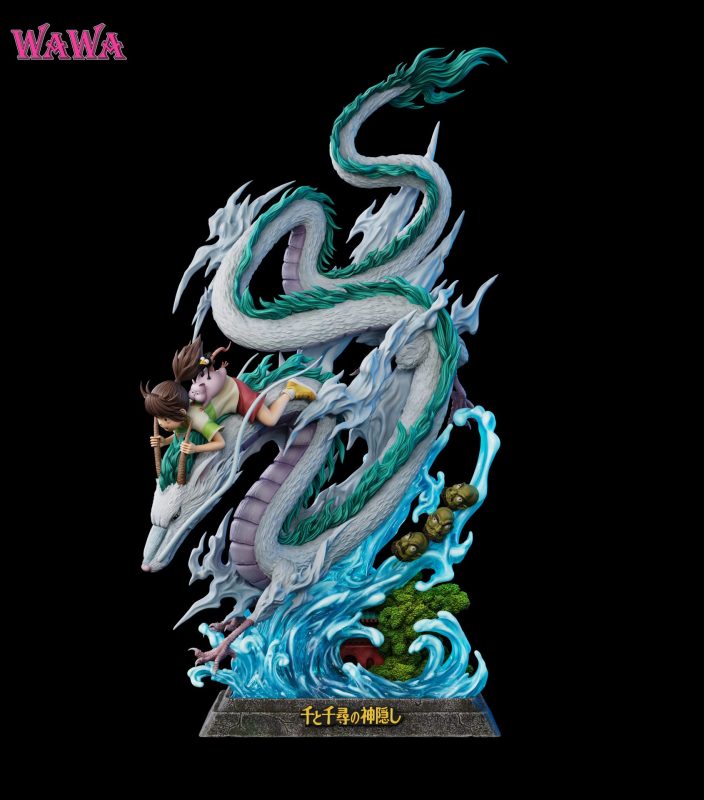 【Pre-order】Wawa Studio Chihiro Ogino X Haku Resin Statue