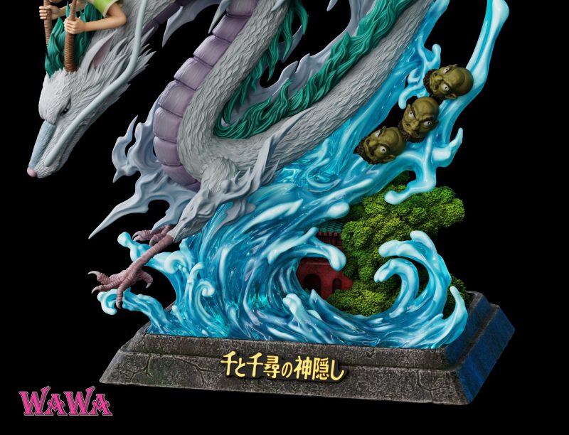 【Pre-order】Wawa Studio Chihiro Ogino X Haku Resin Statue