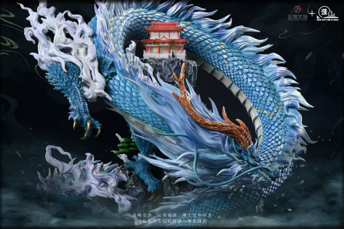 【Pre-order】Man Rhythm Studio Classic of Mountains and Seas Series Vol.1 Azure Dragon Resin Statue