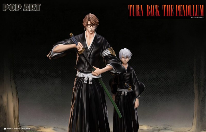 【Pre-order】POP ART Studio 1/6 Scale Sousuke Aizen X Gin Ichimaru Resin Statue