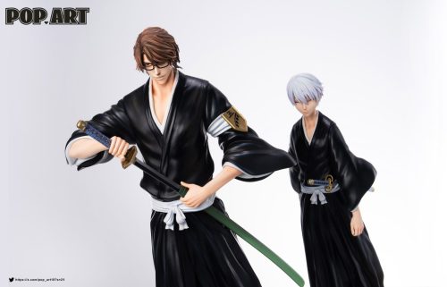 【Pre-order】POP ART Studio 1/6 Scale Sousuke Aizen X Gin Ichimaru Resin Statue