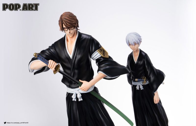 【Pre-order】POP ART Studio 1/6 Scale Sousuke Aizen X Gin Ichimaru Resin Statue