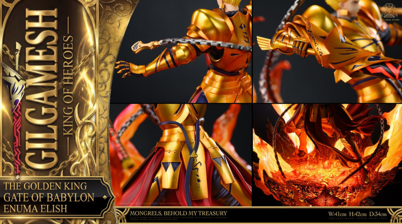 【Pre-order】HG Studio 1/6 Scale Gilgamesh Resin Statue