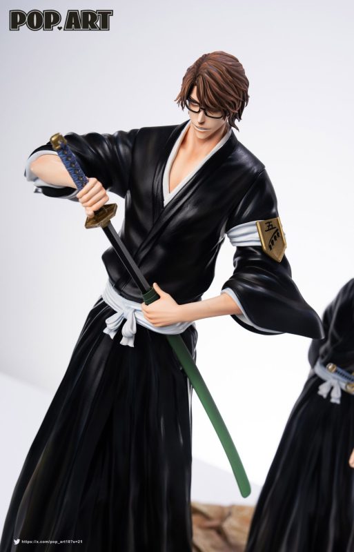 【Pre-order】POP ART Studio 1/6 Scale Sousuke Aizen X Gin Ichimaru Resin Statue