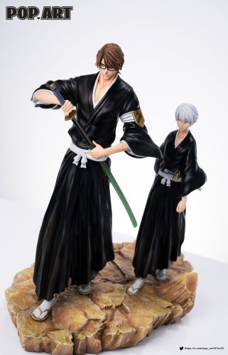 【Pre-order】POP ART Studio 1/6 Scale Sousuke Aizen X Gin Ichimaru Resin Statue