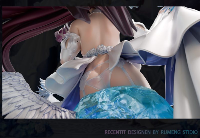 【Pre-order】Rumeng Studio 1/6 Scale Bride Columbina Resin Statue