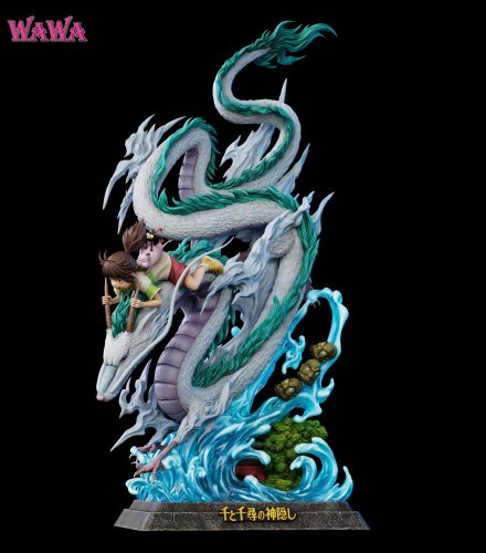 【Pre-order】Wawa Studio Chihiro Ogino X Haku Resin Statue