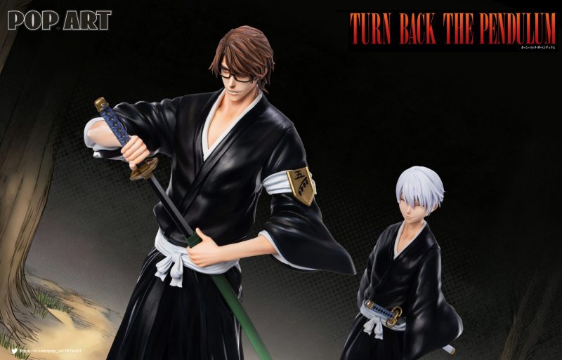 【Pre-order】POP ART Studio 1/6 Scale Sousuke Aizen X Gin Ichimaru Resin Statue