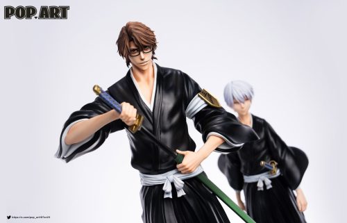 【Pre-order】POP ART Studio 1/6 Scale Sousuke Aizen X Gin Ichimaru Resin Statue