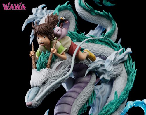 【Pre-order】Wawa Studio Chihiro Ogino X Haku Resin Statue