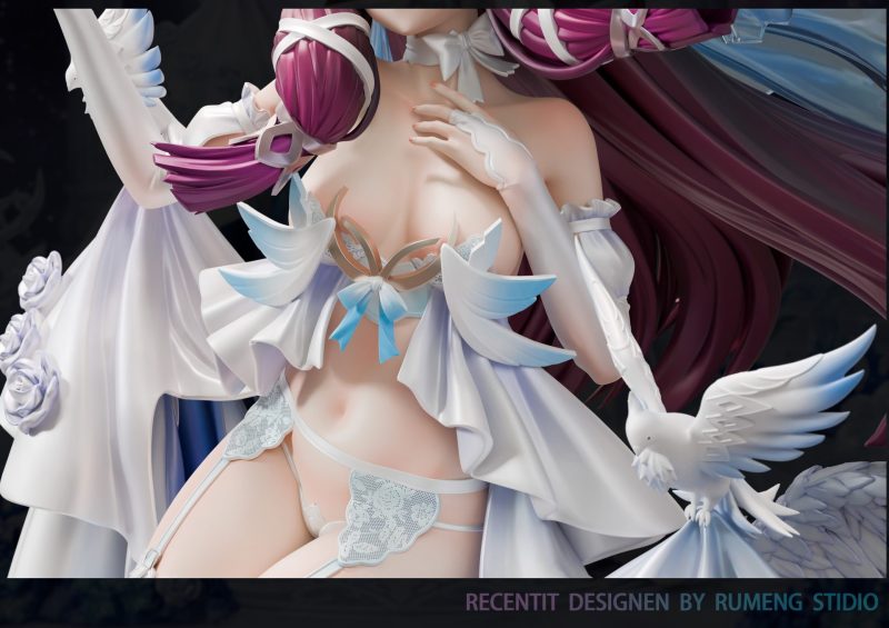 【Pre-order】Rumeng Studio 1/6 Scale Bride Columbina Resin Statue
