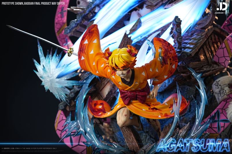 【Pre-order】JiaoDian Studio 1/6 Scale Zenitsu Agatsuma Resin Statue