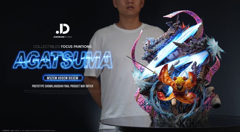 【Pre-order】JiaoDian Studio 1/6 Scale Zenitsu Agatsuma Resin Statue