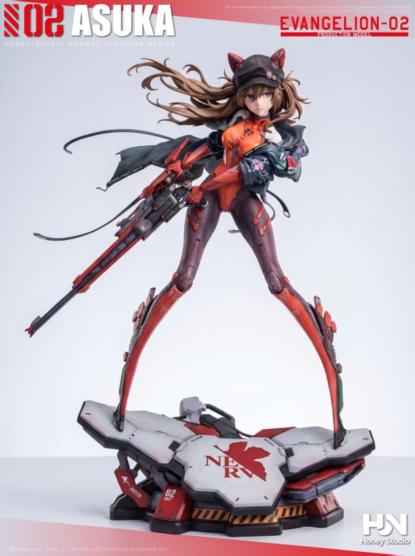 【Pre-order】Honey Studio 1/6&1/4 Scale Asuka in Street Combat Suit Resin Statue