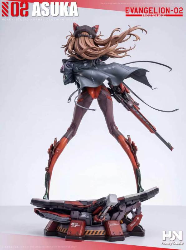 【Pre-order】Honey Studio 1/6&1/4 Scale Asuka in Street Combat Suit Resin Statue