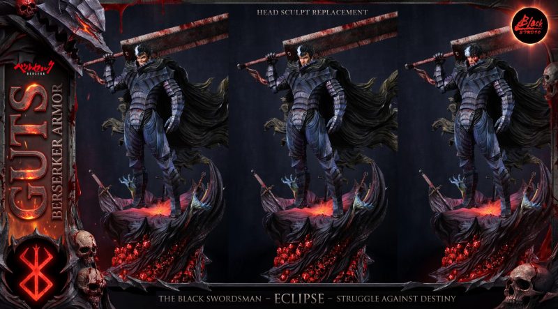 【Pre-order】Black Studio 1/3 & 1/6 Scale Guts Resin Statue