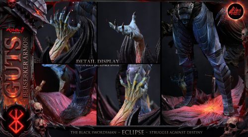 【Pre-order】Black Studio 1/3 & 1/6 Scale Guts Resin Statue