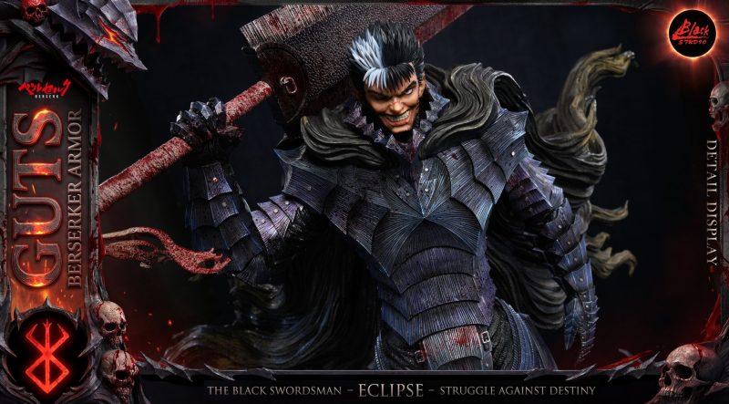 【Pre-order】Black Studio 1/3 & 1/6 Scale Guts Resin Statue