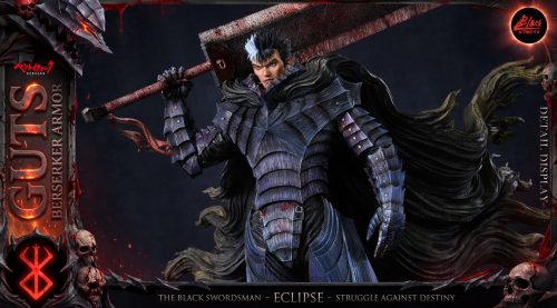 【Pre-order】Black Studio 1/3 & 1/6 Scale Guts Resin Statue