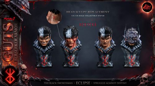 【Pre-order】Black Studio 1/3 & 1/6 Scale Guts Resin Statue
