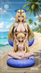 【Pre-order】Snow Unity Studio 1/6 Scale Swimsuit Cartethyia Resin Statue
