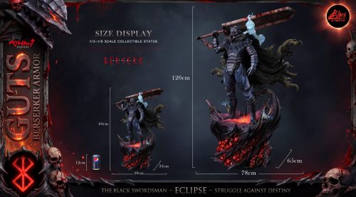 【Pre-order】Black Studio 1/3 & 1/6 Scale Guts Resin Statue
