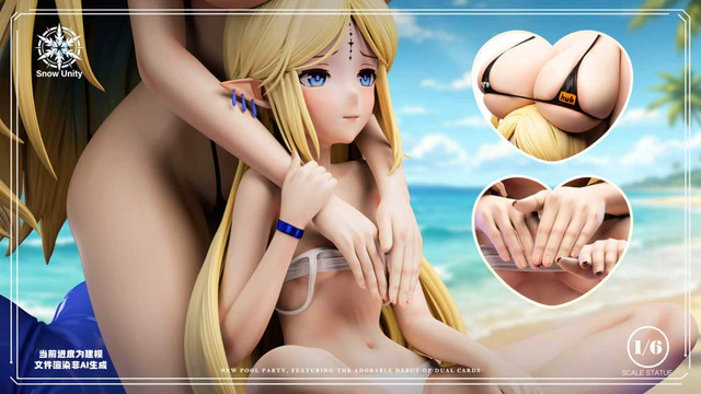 【Pre-order】Snow Unity Studio 1/6 Scale Swimsuit Cartethyia Resin Statue